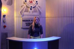 World of Living - Zukunft - Empfangsdame